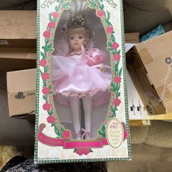 Ballerina, porcelain doll vintage