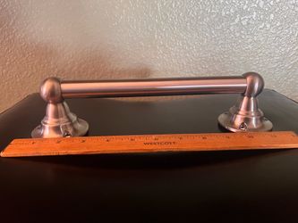 8” Grab Bar Brushed Metal