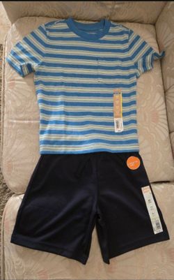 Boy's Shorts And Tee Set Size 5T