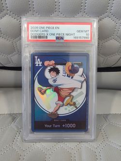 One Piece - Dodgers Don PSA 10