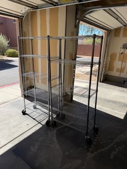 Two Garage shelves