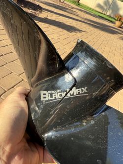 Mercury Black Max Boat Propeller 