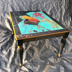 Painted Wooden Reclaimed Table