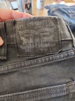Levi 541 Black Jeans
