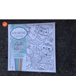 Coloring Canvas Art 