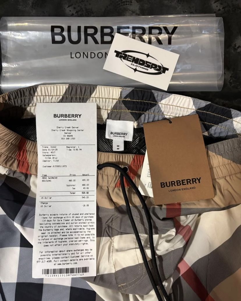 Burberry Swim Shorts 