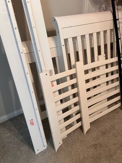 Free Crib/toddler bed/full size bed