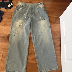 Acne studio Paint Splatter Jeans Size 32
