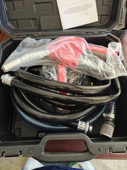 Portable diesel fuel pump
