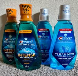 Crest Mouthwash 2/$7