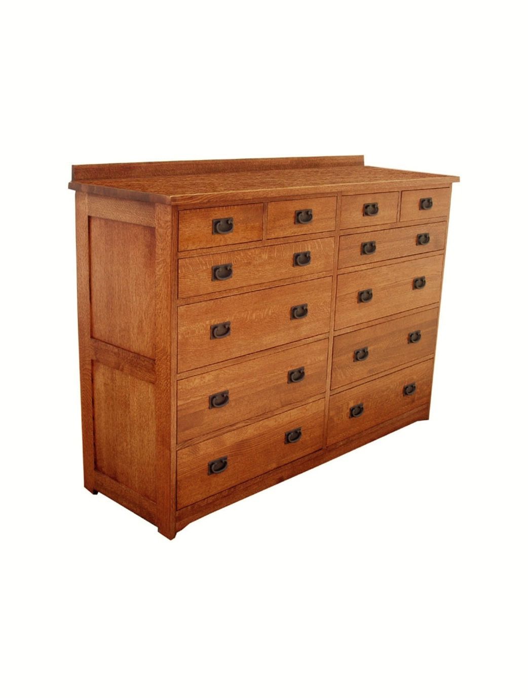 Trend Manor Mission Oak 12-Drawer Mule Chest – Solid Oak, Dresser. Great Condition - $1600 OBO - Retailed At $4500