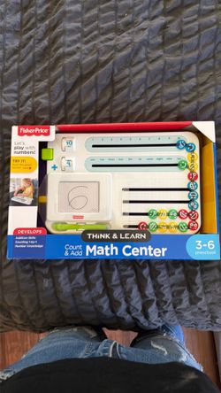 Brand new fisher price math center