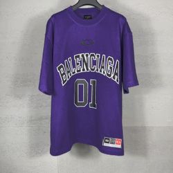 Balenciaga's new basketball uniform T-shirt