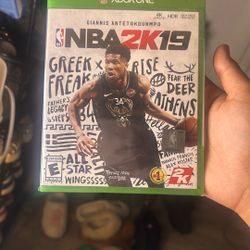 X Box One NBA 2K19 New 