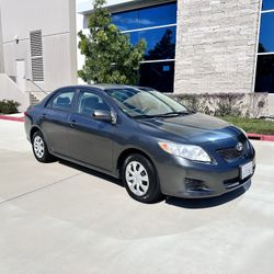 Selling  A. one owner  2009 Toyota Corolla LE  Excellent on gas  excellent condition great first time car  garage kept  60k original miles  