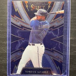 2021 Panini Select Yordan Alvarez Baseball Card #2
