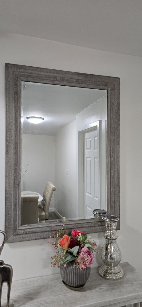 Mirror + Console Table