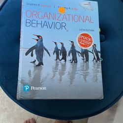 Organizational Behavior Textbook 