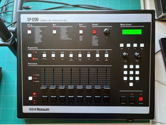 Rossum SP-1200 Sampling Percussion Sampler w/ Jazzcat Filter Upgrade