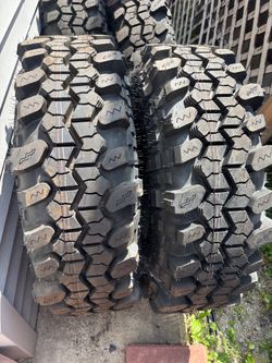 New Tires 37x12.0x17LT ONLY for Pick up by W.63rd St & S. California Ave. $250 for Both