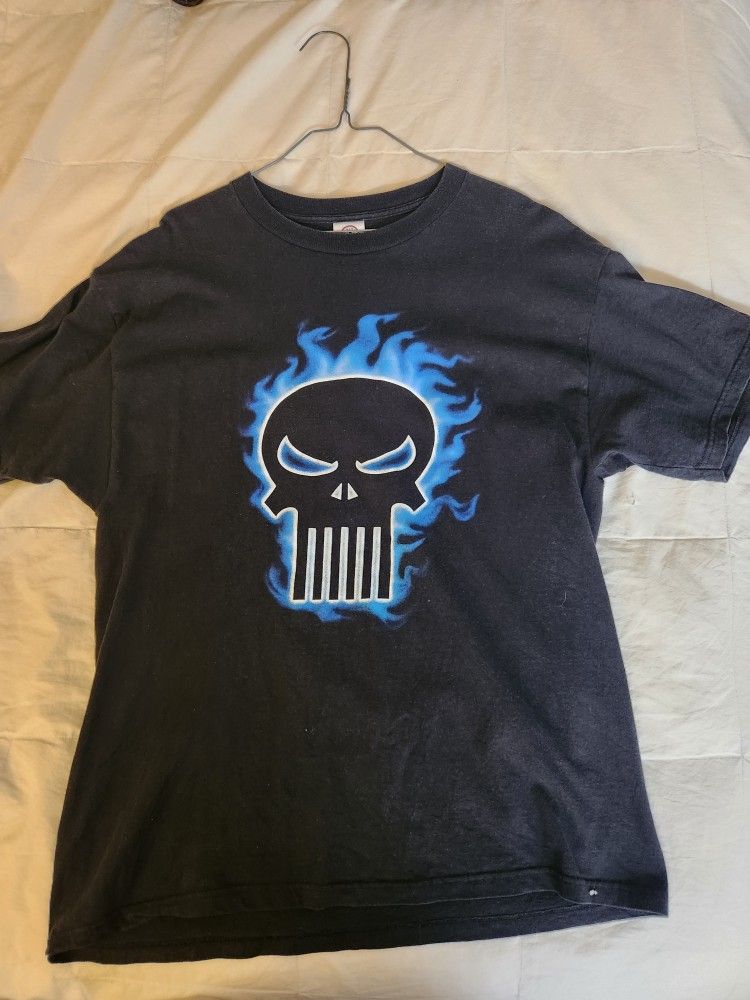 Punisher Blue Flames