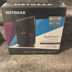 NetGear Nighthawk WiFi Router  