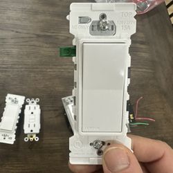GFI And Light Switches New Or Barely Used 