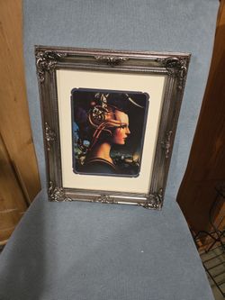 Framed Vintage Alien