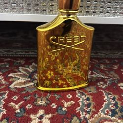 Gold Perfume Bottle – 100ml (Used), Luxury Design