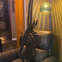 Hand carved headdress