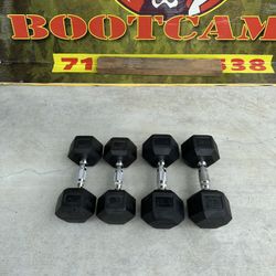 CAP  - Rubber Hex Dumbbell   $95  