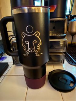 Customized bear Hydroflask travel mug