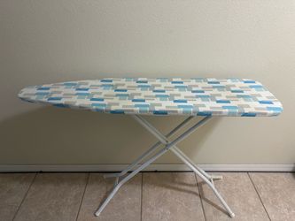 Full-Size Folding Ironing Board – Padded Cover – Adjustable