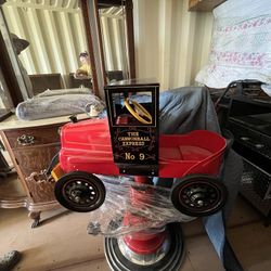 Children’s Antique Train Barber Chair 