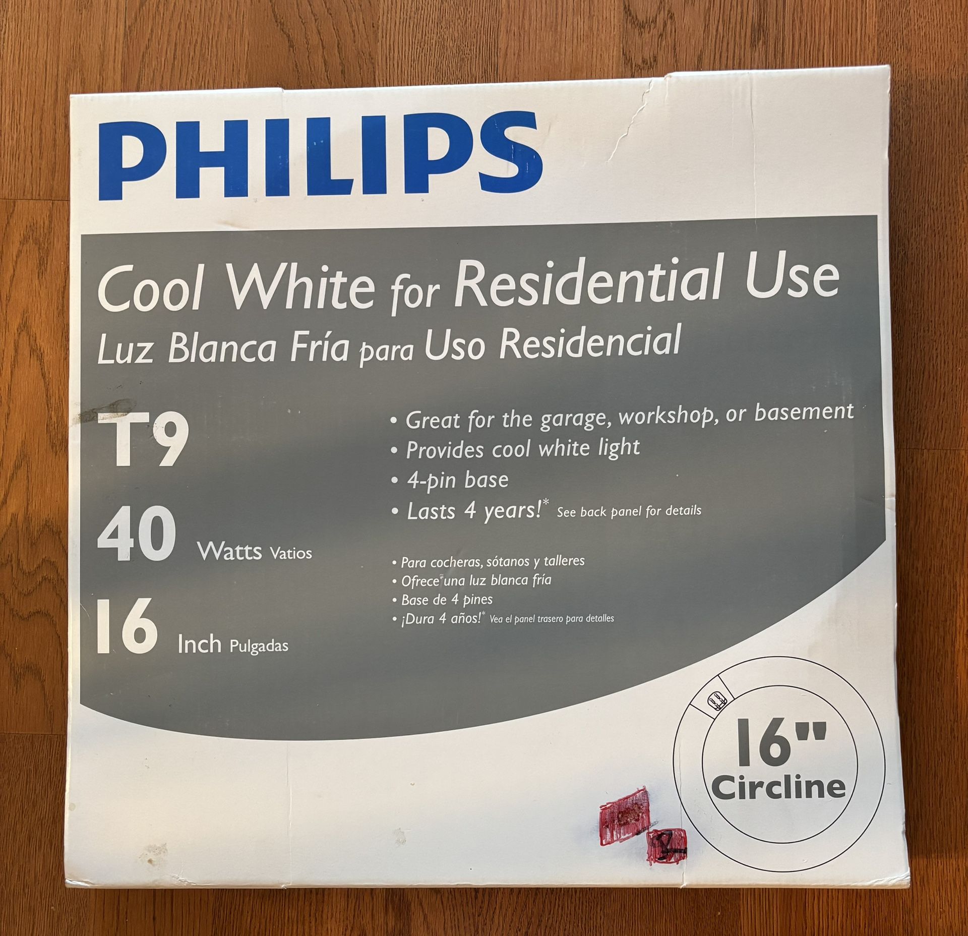 Philips T9 Circline Bulb 40W Cool White 16" 3(contact info removed)57 01-3