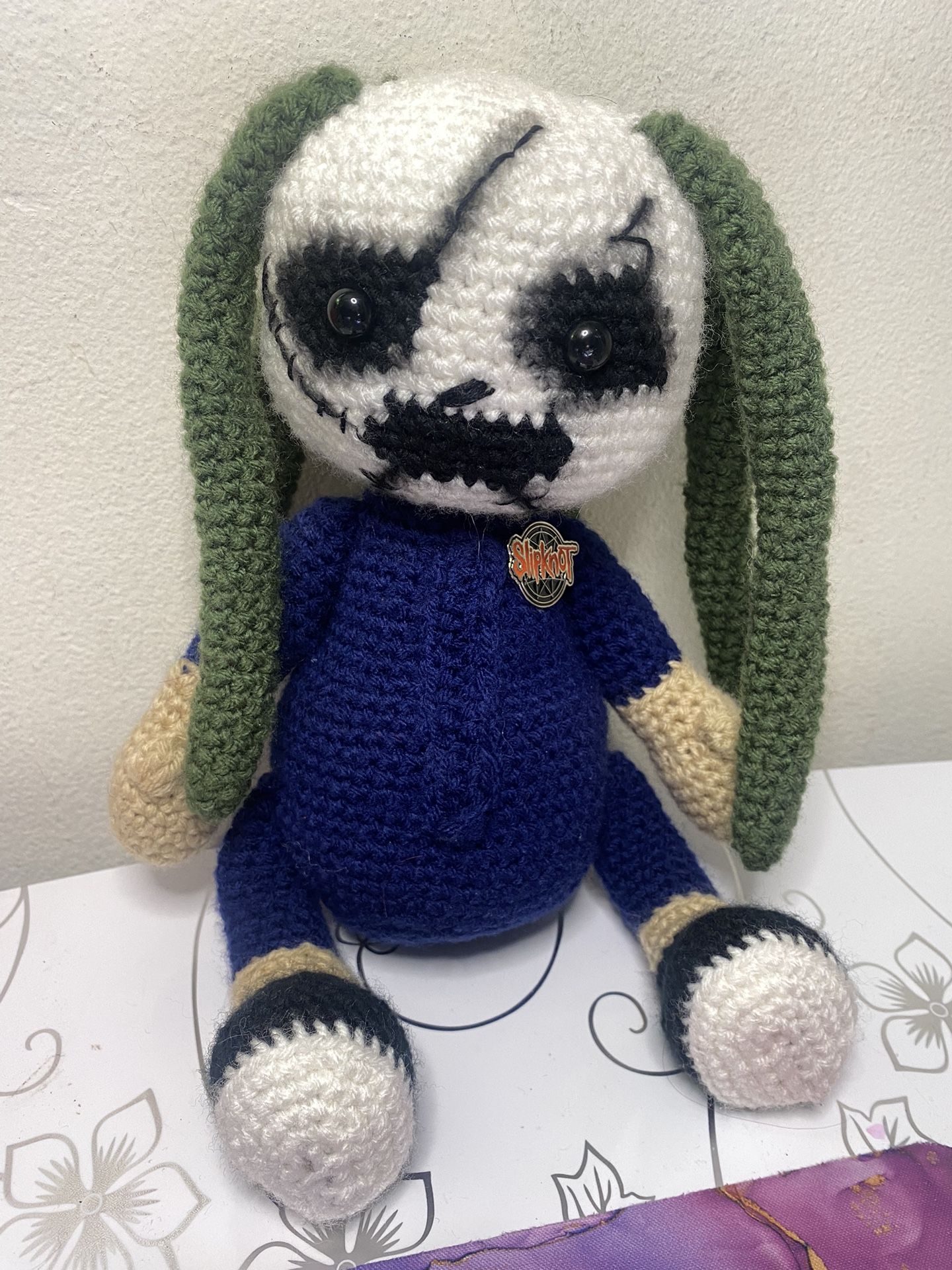 Corey Taylor Slipknot Inspired Amigurumi Doll Crochet 