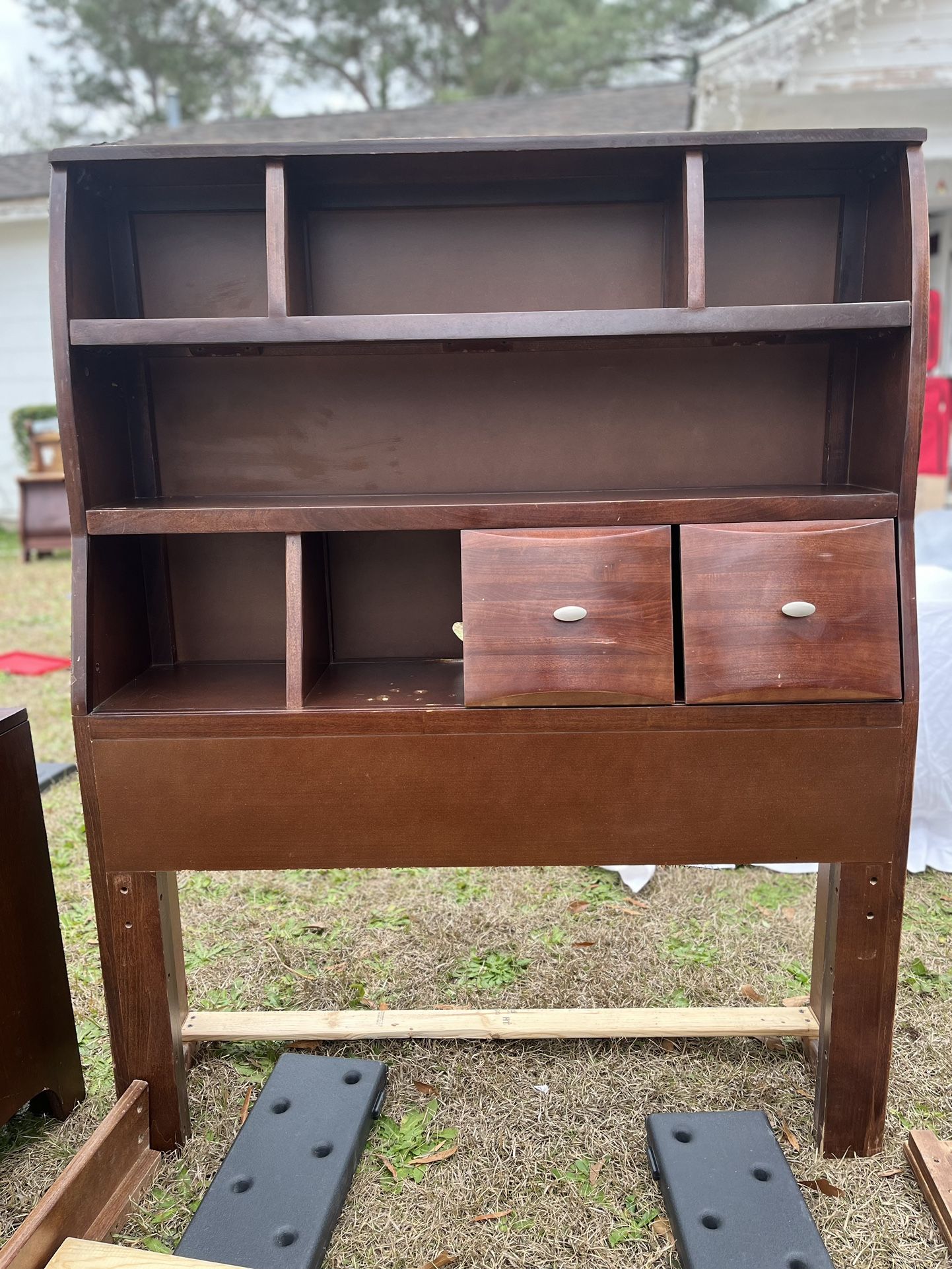 Twin Bed frame And Nightstand