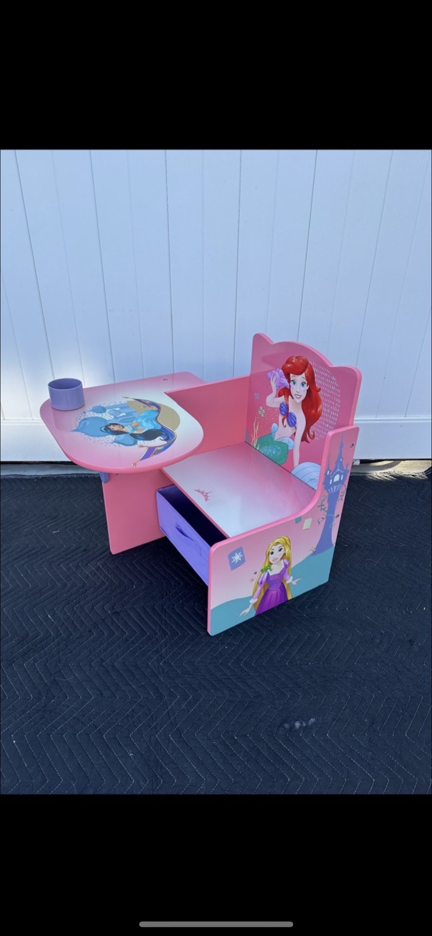 Desk/ Little Mermaid Toddler Desk/ Kids/ Toys/ Disney/ School/ Furniture/ New