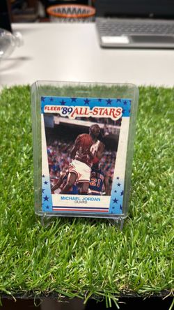 1989 Fleer All-Stars Michael Jordan Basketball Card