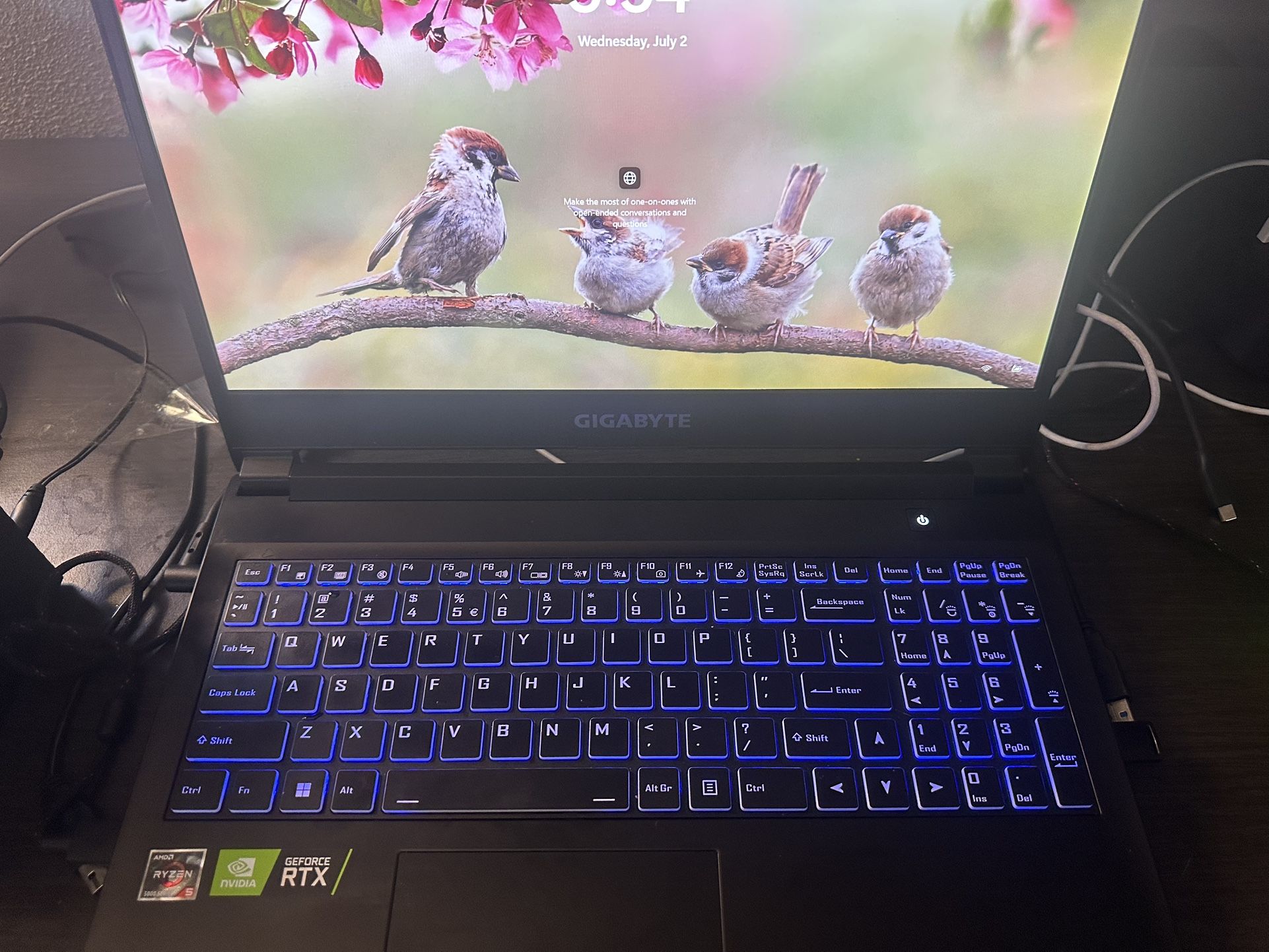 Gaming laptop Gigabyte