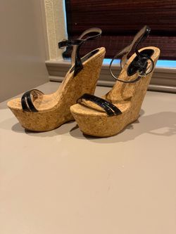 ZIGI NY Cork Wedge Heels