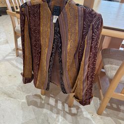 Price Drop For Luxurious Size 16 Fully-lined Jewel-tone Jacket With Two Side Pockets And Two Interior Pockets Large Enough For A Phone!