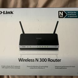 D-Link Wireless Router In Box