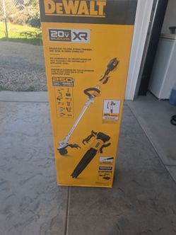 Dewalt Xr blower and trimmer kit