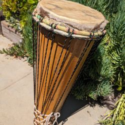Ashiko Drum Good Shape 30" Ashika Percussion African Bongo Conga