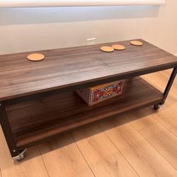 Coffee Table On Wheels