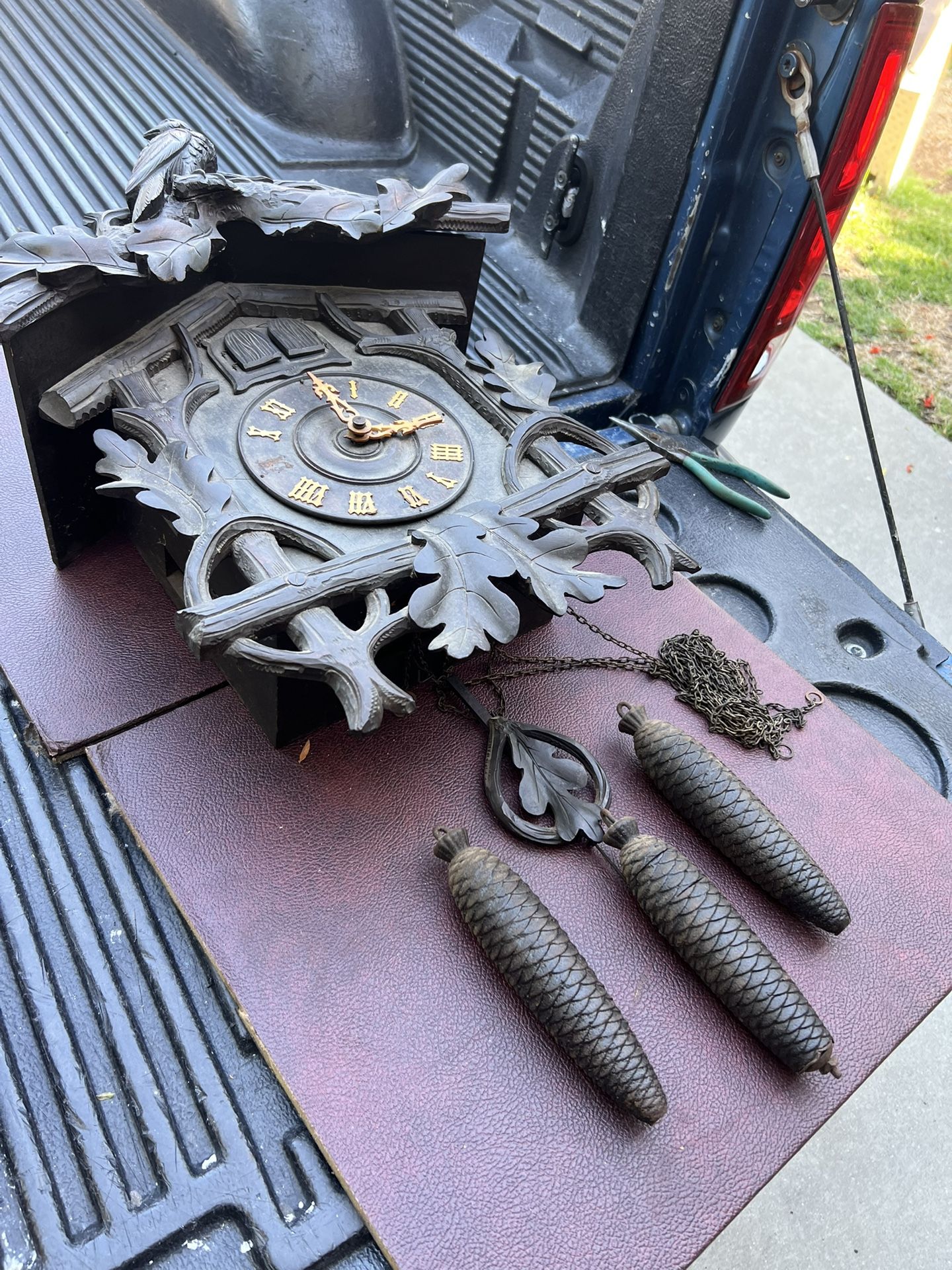 Antique cuckoo clock