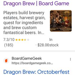 Dragon Brew Board Game