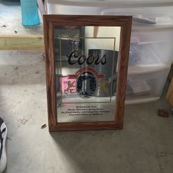 Coors Banquet Beer Mirror