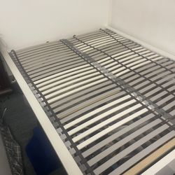 Queen Size White Bed Frame
